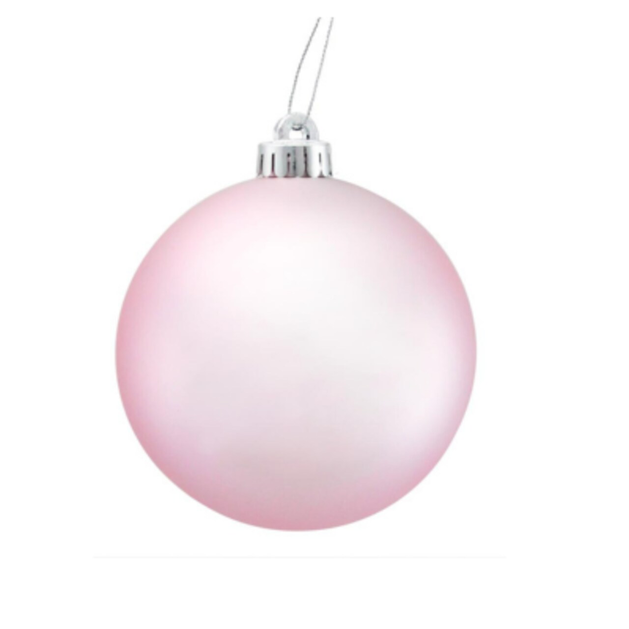 Gorgeous Matte Icy Pink Christmas Tree Ball Ornament - 150mm-XH1007WF
